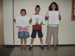 Kinder malen Kakteen 2009